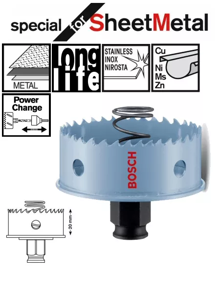 Scie cloche special for SheetMetal BOSCH